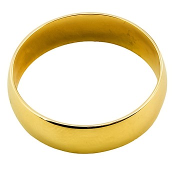 9ct gold 3.6g Wedding Ring size S